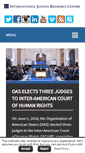 Mobile Screenshot of ijrcenter.org