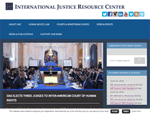 Tablet Screenshot of ijrcenter.org
